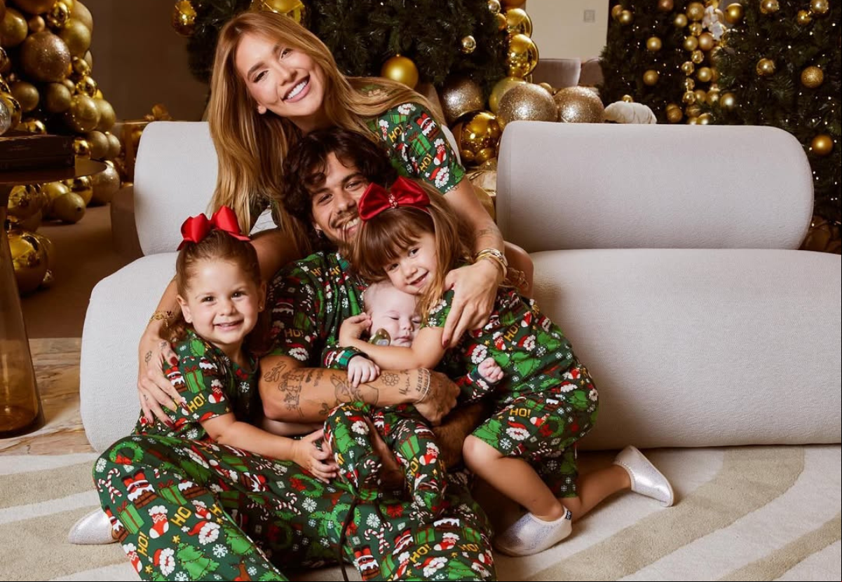 Virginia, Zé Felipe e os filhos